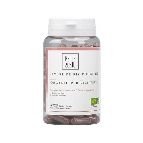 Levure De Riz Rouge Bio 120 Gélules - 0,40 % Monacoline K 