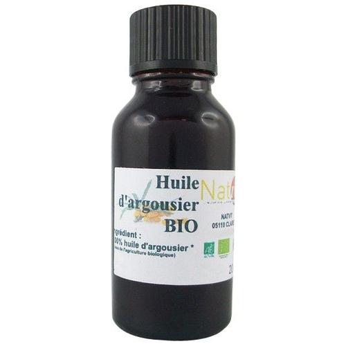 Huile D'argousier Bio 100% Pure 20 Ml 