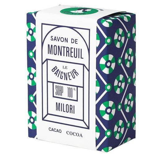 Savon Milori 100gr - Beurre De Cacao Cru Et Argile Ghassoul 