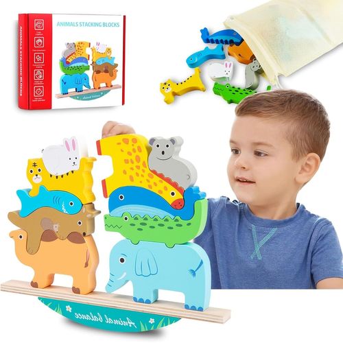 Jeu Montessori 2 3 4 5 6 Ans - Animaux Jouet Garçon Fille - Jouet En Bois 2-6 Ans - Cadeau Pour Enfants 2 3 4 5 6 Ans