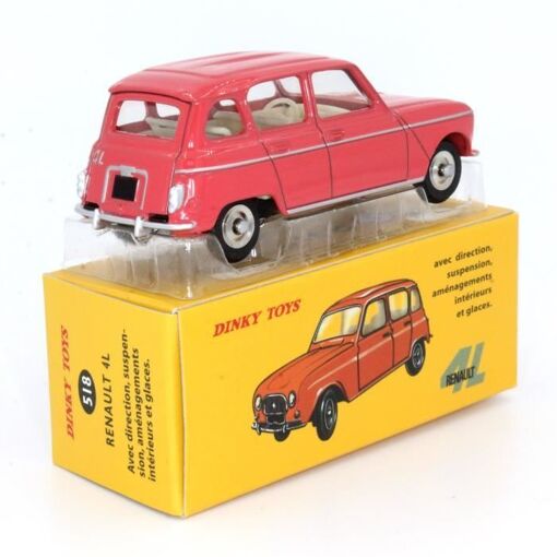 Voiture Miniature Dinky Toys N°518, Renault 4L - Occasion, Collection Vintage