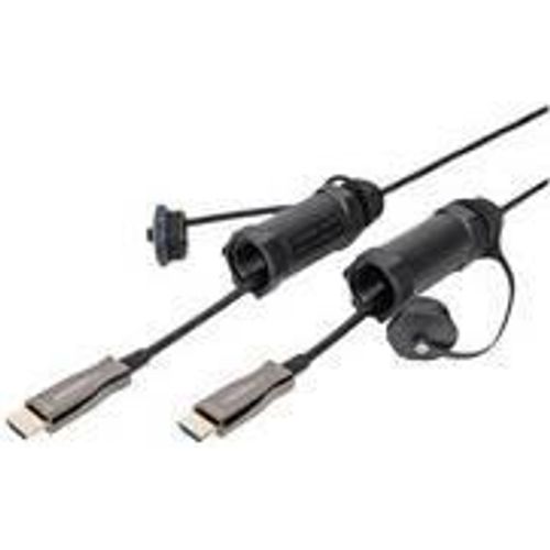 Cable Digitus Hdmi Aoc Hybrid Glasfaser 15m Black