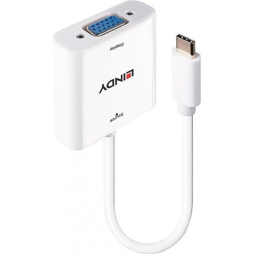 Adaptateur Lindy Usb Type C Vers Vga (noir)