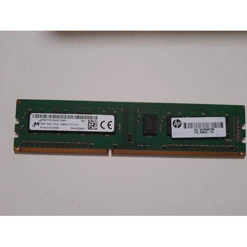 Barrette mémoire RAM DDR3 Micron 4Go - PC3L - 14900U