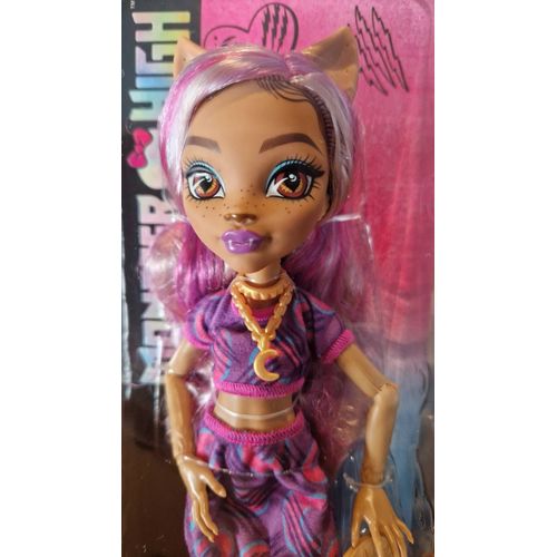 La Poupée Clawdeen Wolf Mesurant 25cm De Hauteur Est Entièrement Mobile Avec 11 Points D'articulation