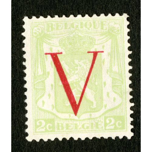 Timbre Oblitéré Belgique , Belgie, 2 C