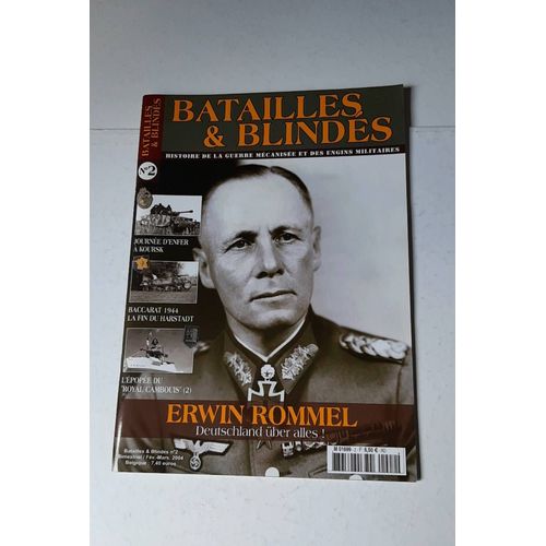 Batailles Et Blindés Numéro 2 De Mars 2004 Erwin Rommel