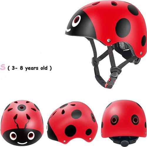 Casque Vélo Enfant 3-8 Ans Casque Pour Filles Garçons Bébés Protection Roller Enfant