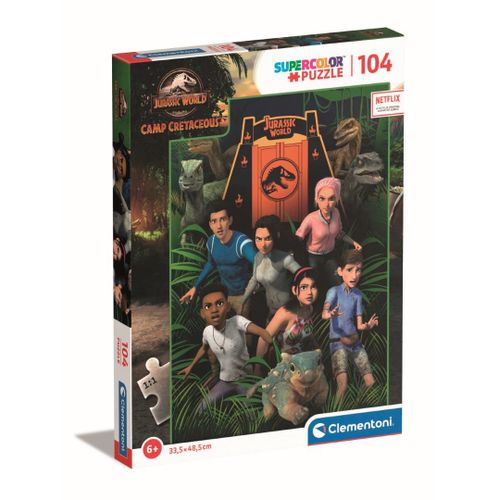 Puzzle Enfant 104 Pièces - Jurassic World Camp Cretaceous