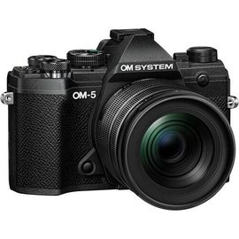 Appareil photo hybride OM-System OM-5 Boitier + objectif ED 12-45
