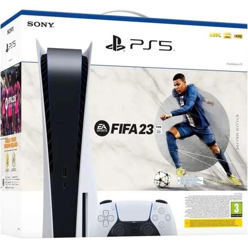 Pack Console Sony Playstation 5 + Fifa 23
