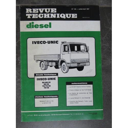 Revue Technique Diesel 146 Iveco Unic Serie 65/79