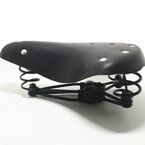 Selle de v lo en cuir v ritable TDX 4 Vintage style ancien si ge