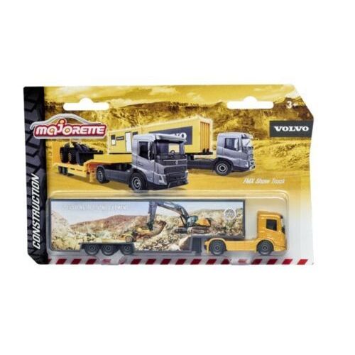 Majorette Construction - Volvo Transporter ? Volvo Fmx Truck Avec Remorque Réf : 212057288