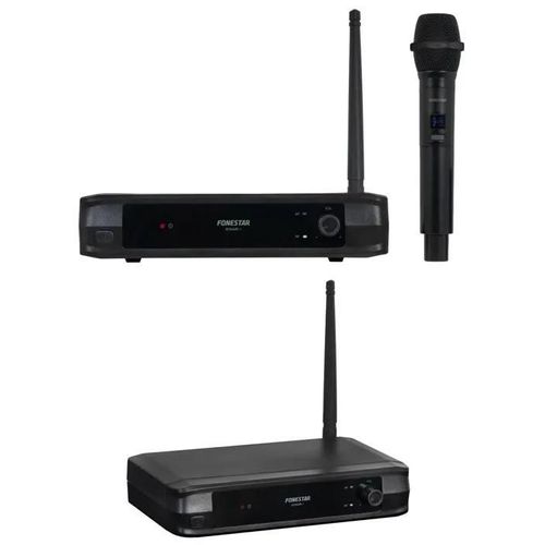 Micro-Main sans fil pro UHF processeur audio DSP DJ PARTY KARAOKE 1 CANAL Sortie symétrique et asymétrique