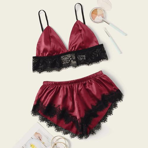 2 piece femme dentelle hot sale