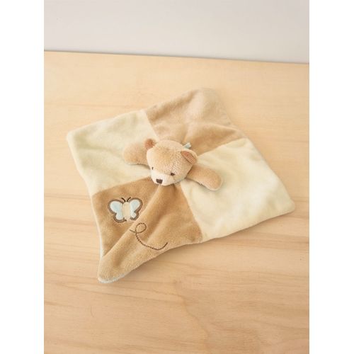 Doudou Ours Beige Bleu Bébé 9