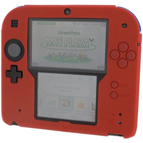 Rose - Housse De Protection En Caoutchouc Souple Et Gel Pour Nintendo 2ds, Multicolore, Accessoire Pour Console De Jeu
