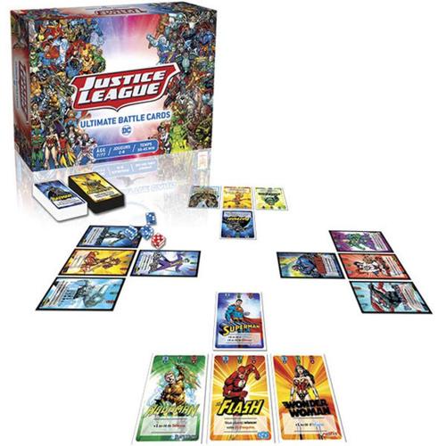 Dc Comics - Justice League - Jeux De Société - Ultimate Battle Cards