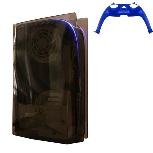 Rouge Numérique - Panneau De Remplacement Pour Console Ps5 Édition Disque Numérique, Plaque Frontale, Coque Anti-Rayures, Accessoires De Jeu