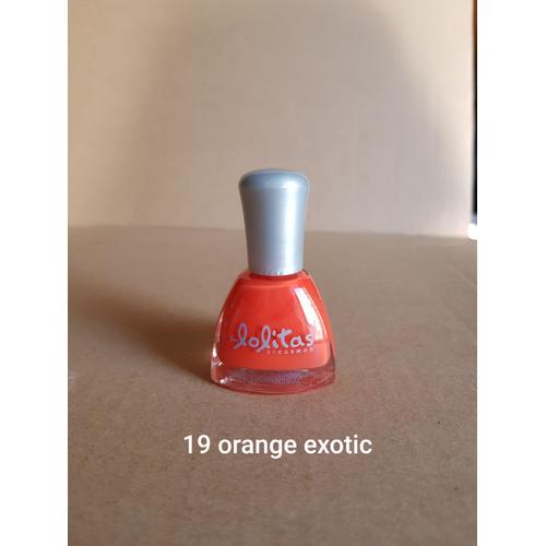 Vernis À Ongles N° 19 Orange Exotic Les Lolitas Orange