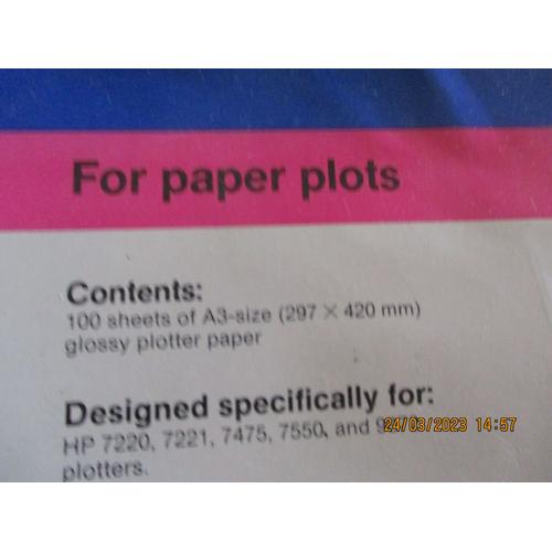 Papier hewlett Packard