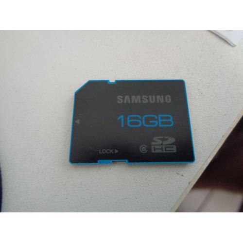 Carte SD 16Go SDHC - Samsung