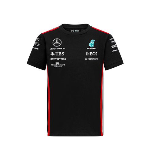 T-Shirt Enfant Mercedes-Amg Petronas Motorsport Officiel Formule 1