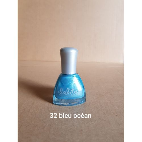 Vernis À Ongles N° 32 Bleu Océan Les Lolitas Bleu