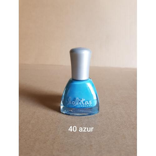 Vernis À Ongles N° 40 Azur Les Lolitas Bleu