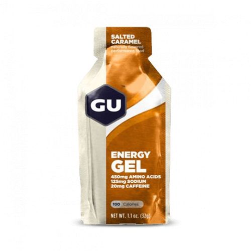 Gu Energy Gel (1 X 32g)|Caramel Salé| Gels Énergétiques & Shooters|Gu Energy 