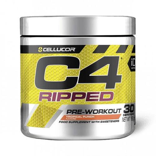C4 Ripped (165g)|Tropical Punch| Preworkout|Cellucor 