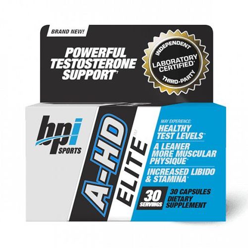 A-Hd Elite (30 Caps)| Boosters De Testostérone|Bpi 