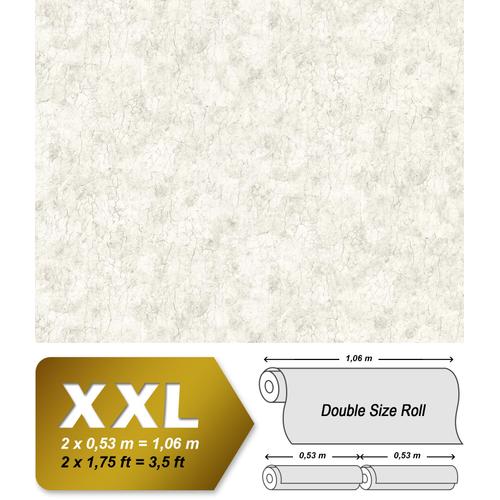 Papier peint aspect crépi EDEM 807DN46 papier peint intissé gaufré à chaud légèrement texturé à l'aspect crépi mat beige gris 10,65 m2