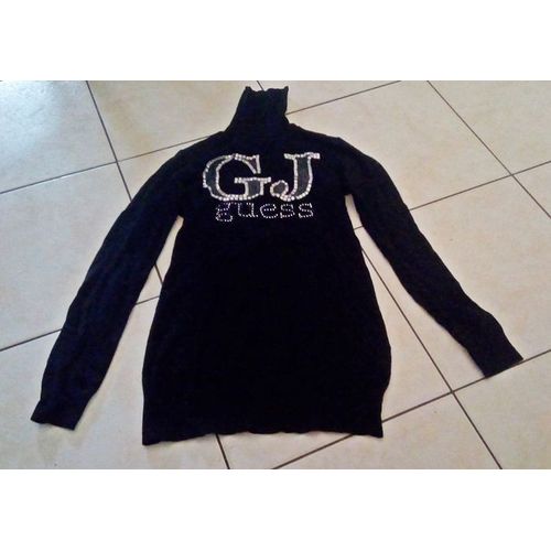 Sous Pull Noir Guess Taille 12-13 Ans ..