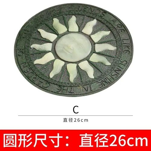 Pédale en résine de forme créative pour villa extérieure,pierre de simulation,ornements de pelouse,décoration de jardin domestique et de cour,1PC #A