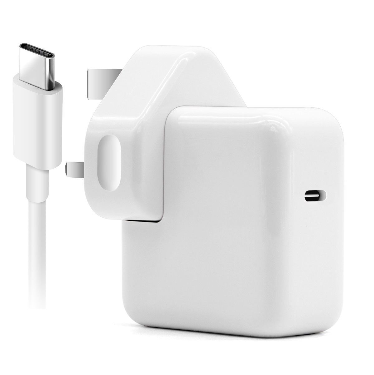 Convient pour Apple MACBOOK air/pro 29W Adaptateur USB C Com...