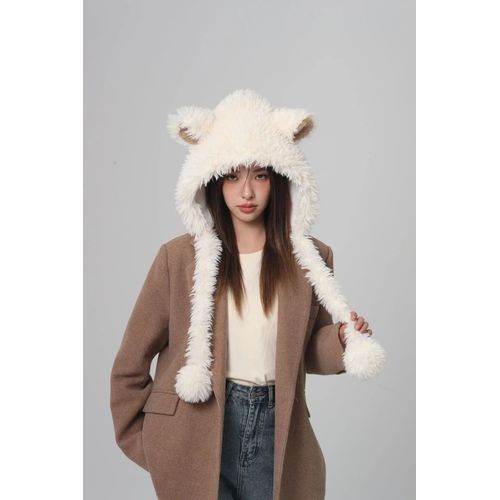 Chapeau D'hiver Chaud Pour Femme,Casquettes Y2k,Cos,Bonnets Amusants D'halloween,Chapeau Frontal Thunder