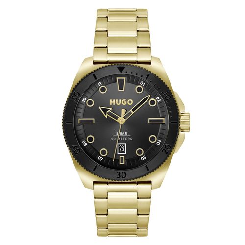 Hugo Montre-Bracelet Visite, Or