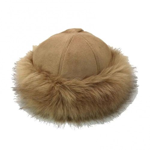 Bonnet Moelleux En Fausse Fourrure Et Daim Pour Hommes Et Femmes,Optique Chaude,Mongole,Casquette De Neige,Chapeau D'hiver