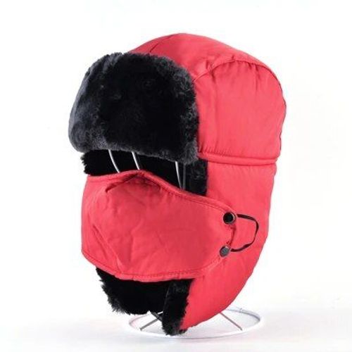 Casquette En Fausse Fourrure Russe Pour Homme Et Femme,Chapeau D'hiver,Rabats D'oreille,Chapeau De Bombardier,Coupe-Vent,Chaud,Cagoule Gorro