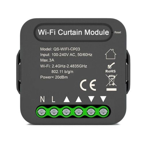 Module Interrupteur pour Volet Roulant Zigbee + passerelle Zigbee - Unité / Wifi