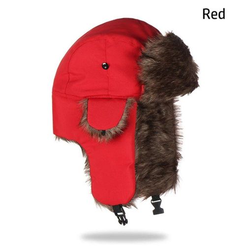 Casquettes À Oreillettes Unisexes Pour Hommes,Cagoule De Bombardier Coupe-Vent,Protège-Oreilles Chauds Russes Ushanka,Chapeau De Ski,Dulcs,Hiver,