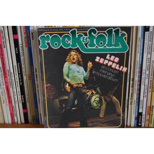 Rock&folk Numéro 97 Led Zeppelin