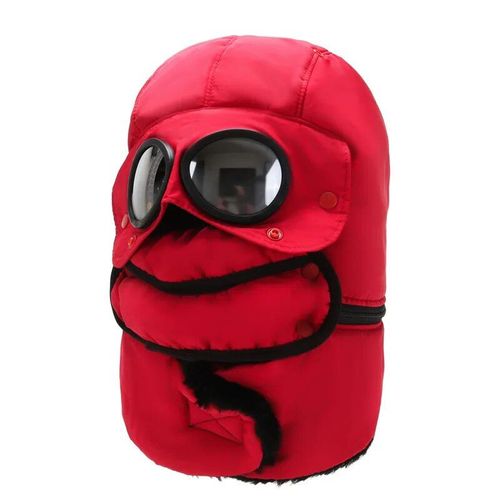 Chapeau D'hiver Pour Homme Et Femme,Trared Happator Trooper,Avec Oreillettes,Chaud,Russe,Imperméable,Casquette De Ski Bomber,Protecteurs D'oreilles
