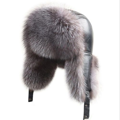 Chapeau En Cuir Russe Pour Homme,Faux Os,En Fausse Peau,Collection Hiver 2022