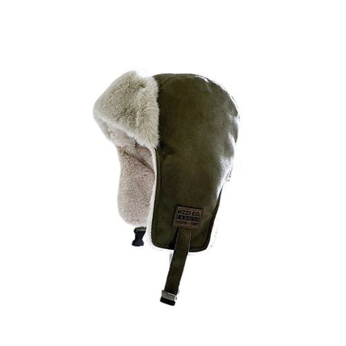 Chapeau Russe,Couvre-Chef D'hiver Chaud En Daim,Oreillettes De Ski Souples Et Fines Pour Hommes,Bombardier De Trappeur D'extérieur,2020