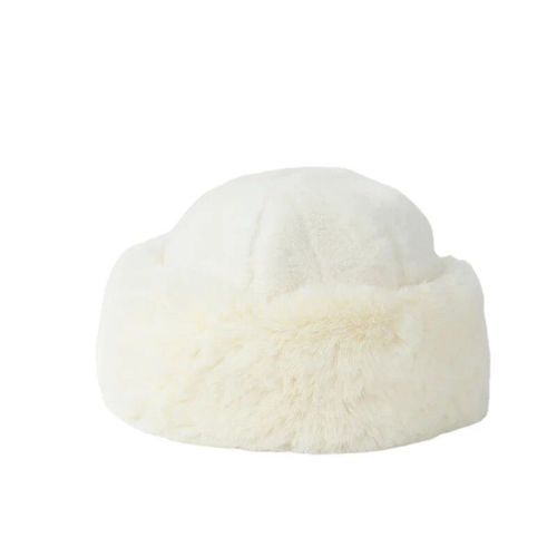Chapeaux de bombardier en fausse fourrure moelleux pour femmes,chapeau d'optique chaud pour dames,casquette anderde luxe russe,Ushanka Touca Feminina Inverno