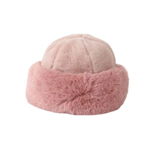Chapeaux de bombardier en fausse fourrure moelleux pour femmes,chapeau d'optique chaud pour dames,casquette anderde luxe russe,Ushanka Touca Feminina Inverno