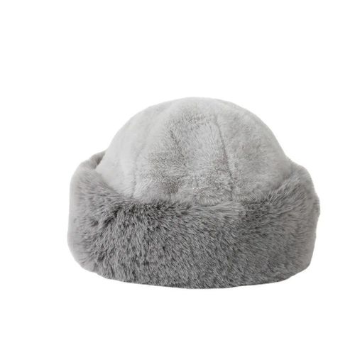 Chapeaux de bombardier en fausse fourrure moelleux pour femmes,chapeau d'optique chaud pour dames,casquette anderde luxe russe,Ushanka Touca Feminina Inverno